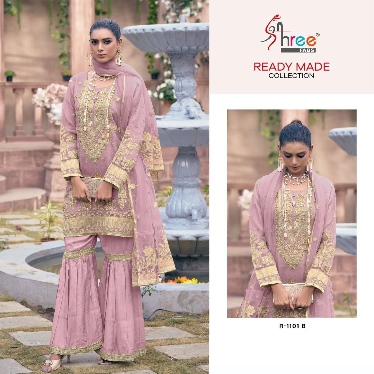 Shree R 1101 By Shree Fabs Pakistani Suits Catalog